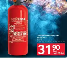 Selgros Ogniochron Gaśnica 1 kg oferta