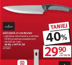 Selgros Zwieger Nóż szefa Reviso oferta