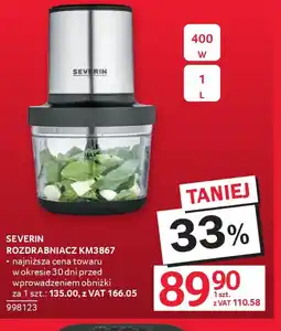 Selgros Severin Rozdrabniacz KM3867 oferta