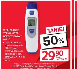 Selgros Weinberger termometr bezdotykowy oferta