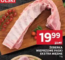 Stokrotka Zeberka wieprzowe paski oferta