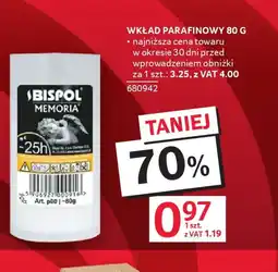 Selgros Bispol Wkład parafinowy Memoria oferta