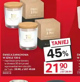 Selgros Swieca zapachowa w szkle oferta