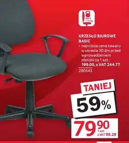 Selgros Krzesło biurowe Basic oferta