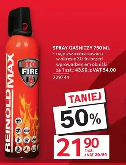 Selgros Reinoldmax Spray gaśniczy oferta