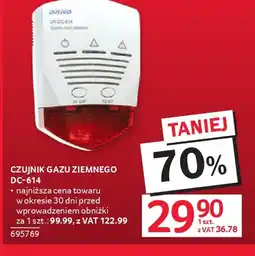 Selgros ORNO Czujnik gazu ziemnego DC-614 oferta