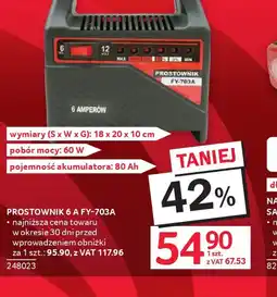 Selgros Prostownik 6 A FY-703A oferta