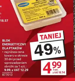 Selgros Megme Blok energetyczny dla ptaków oferta