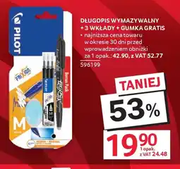 Selgros Pilot Długopis wymazywalny oferta