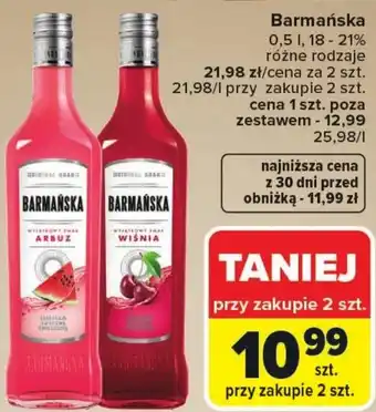Barmańska 0,5 l różne rodzaje