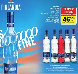 Carrefour Wódka Finlandia oferta