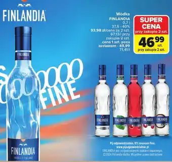Carrefour Wódka Finlandia oferta