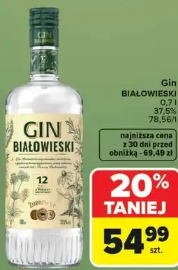 Carrefour Gin Białowieski oferta