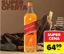 Carrefour Whisky szkocka Johnnie Walker Red Label oferta