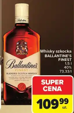 Carrefour Whisky szkocka Ballantine's Finest oferta
