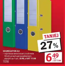 Selgros Segregator A4 oferta