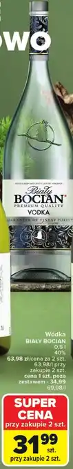 Carrefour Wódka Biały Bocian oferta