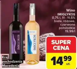 Carrefour Wino Imiglykos oferta