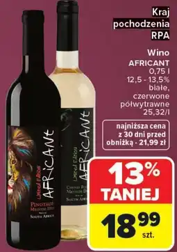 Carrefour Wino Africant oferta