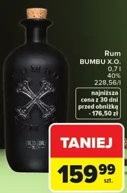 Carrefour Rum Bumbu X.O oferta