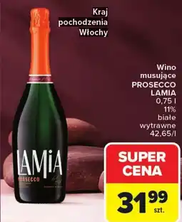 Carrefour Wino musujące Prosecco Lamia oferta
