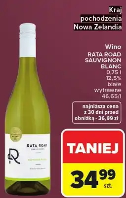 Carrefour Wino Rata Road Sauvignon Blanc oferta