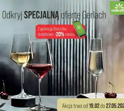 Stokrotka Gerlach kieliszki oferta