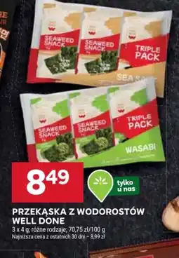 Stokrotka Przekąska z wodorostów Well Done oferta