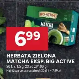 Stokrotka Big Active Herbata Zielona Matcha oferta