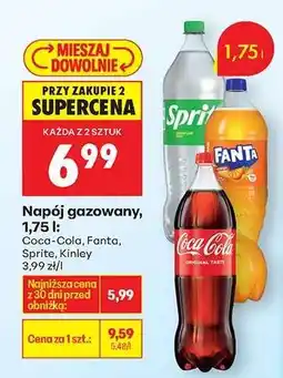 Biedronka Napój gazowany, 1,75 l oferta