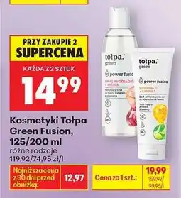 Biedronka Kosmetyki Tołpa Green Fusion, 125/200 ml oferta