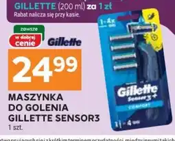 Stokrotka Gillette maszynka Sensor3 oferta