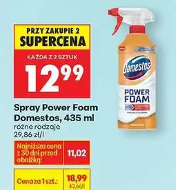 Biedronka Spray Power Foam Domestos, 435 ml oferta