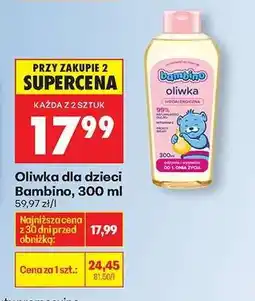 Biedronka Oliwka dla dzieci Bambino, 300 ml oferta