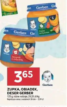 Stokrotka Gerber zupka, obiadek, deser oferta