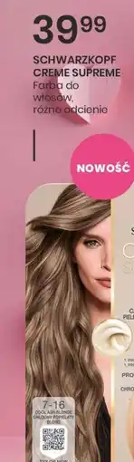 Sekret Urody Schwarzkopf Creme Supreme Farba do włosów oferta