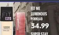 Sekret Urody Maybelline Fit Me Luminous Podkład oferta