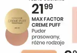 Sekret Urody Max Factor Creme Puff Puder oferta