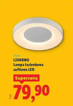 Lidl Lampa łazienkowa sufitowa LED oferta