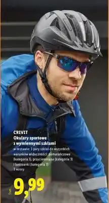 Lidl Okulary sportowe z wymiennymi szkłami oferta