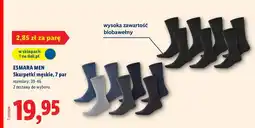 Lidl Skarpetki męskie, 7 par oferta