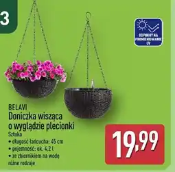 ALDI Doniczka wisząca o wyglądzie plecionki oferta