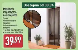 ALDI Moskitiera magnetyczna na drzwi/okno oferta