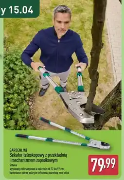 ALDI Sekator teleskopowy z przekładnią i mechanizmem zapadkowym oferta