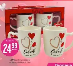 Jaśmin LOVE zestaw kubków walentynkowych oferta