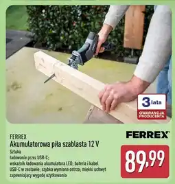 ALDI Akumulatorowa piła szablasta 12 V oferta