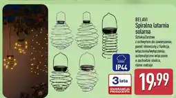 ALDI Spiralna latarnia solarna oferta