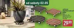 ALDI Drewniany wózek pod rośliny oferta