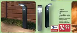 ALDI Lampa solarna LED z czujnikiem ruchu oferta