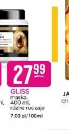 Jaśmin Gliss maska oferta